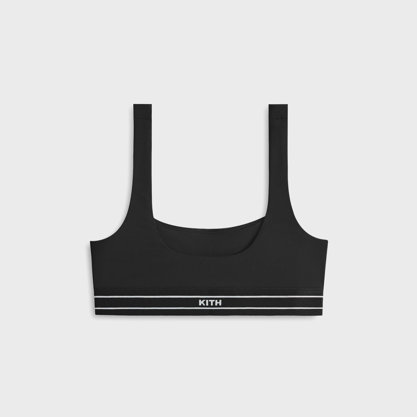 Women Kith Kith Women Elle U-Neck Active Bra - Black