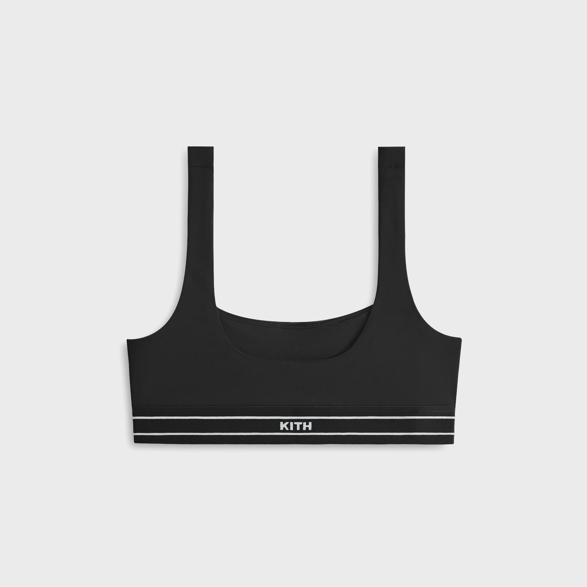 Women Kith Kith Women Elle U-Neck Active Bra - Black