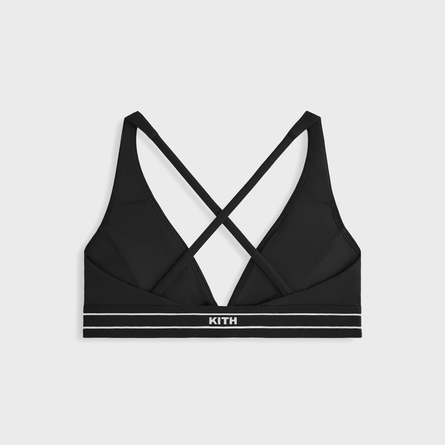 Women Kith Kith Women Cay Plunge Active Bra - Black