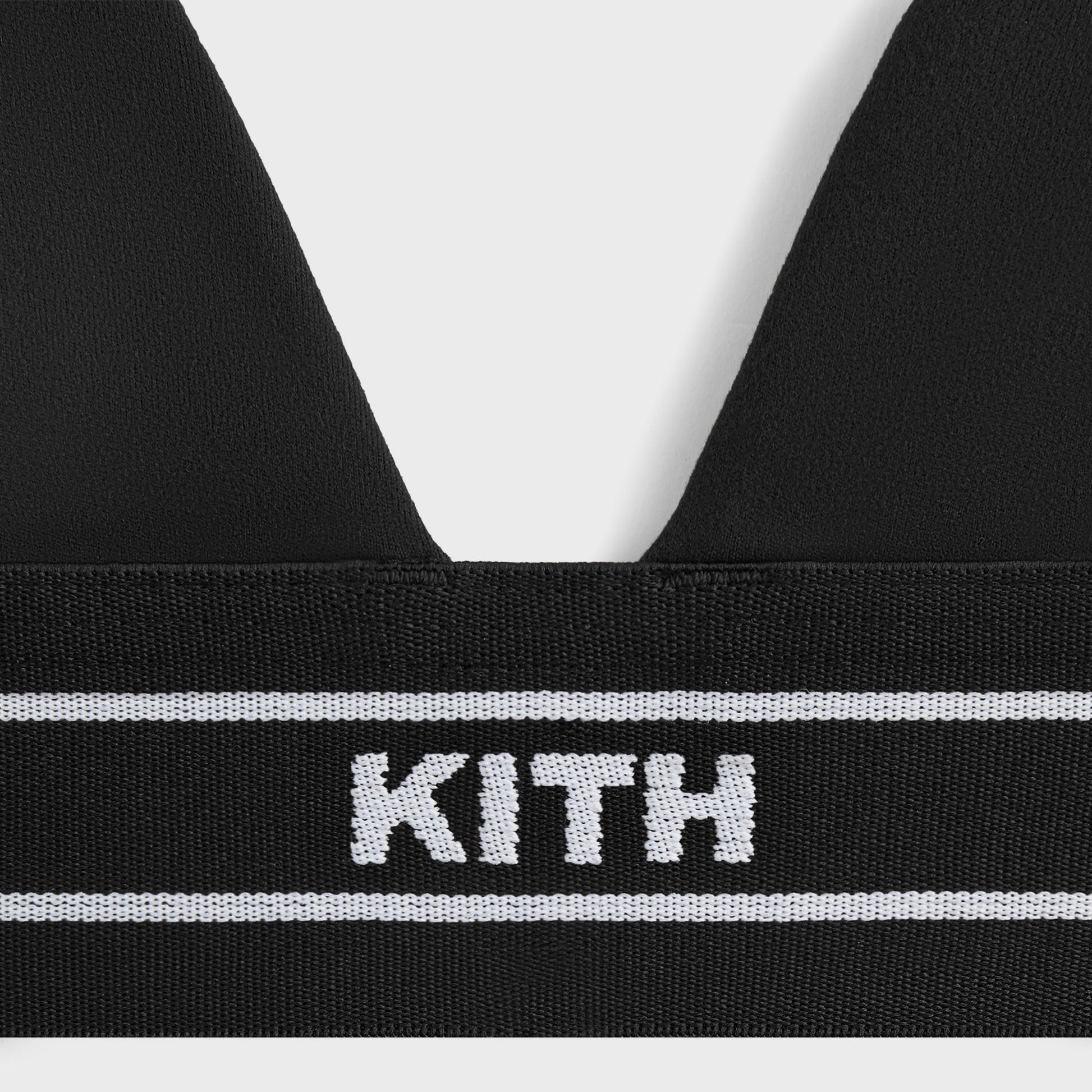 Women Kith Kith Women Cay Plunge Active Bra - Black