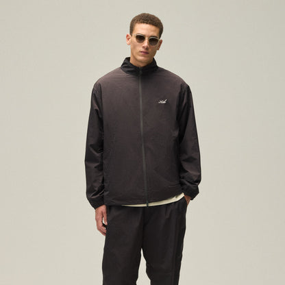 Men Kith Kith Wrinkle Nylon Windsor Panelled Track Jacket - Kindling