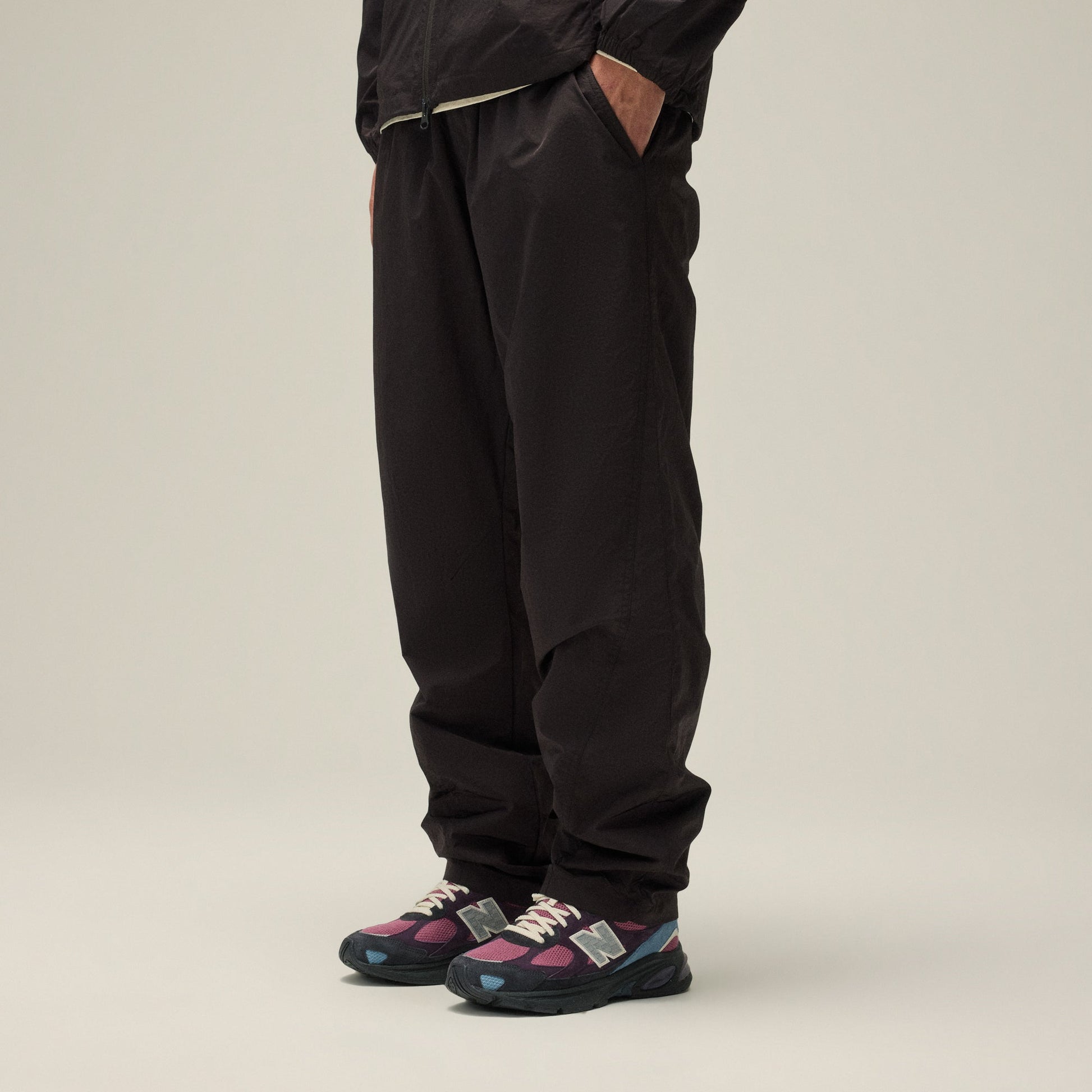 Men Kith Kith Wrinkle Nylon Mercer 8 Pant - Kindling