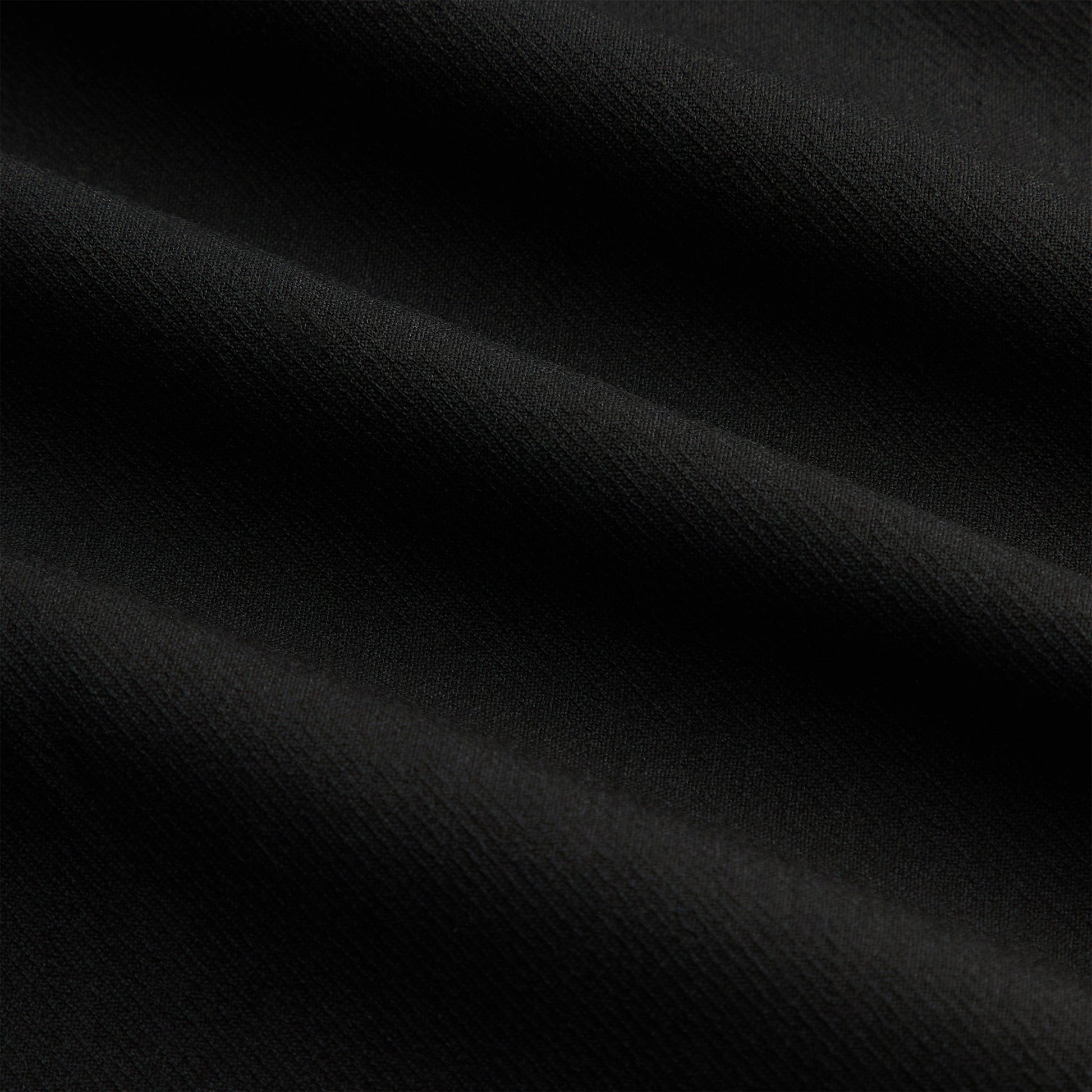 Men Kith Kith Double Weave Boxy Collared Overshirt - Black