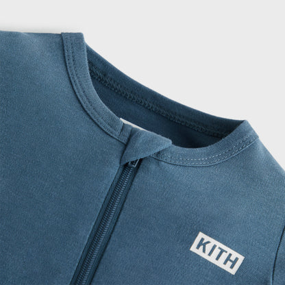 Kids Kith Kith Baby Coverall - Anchor