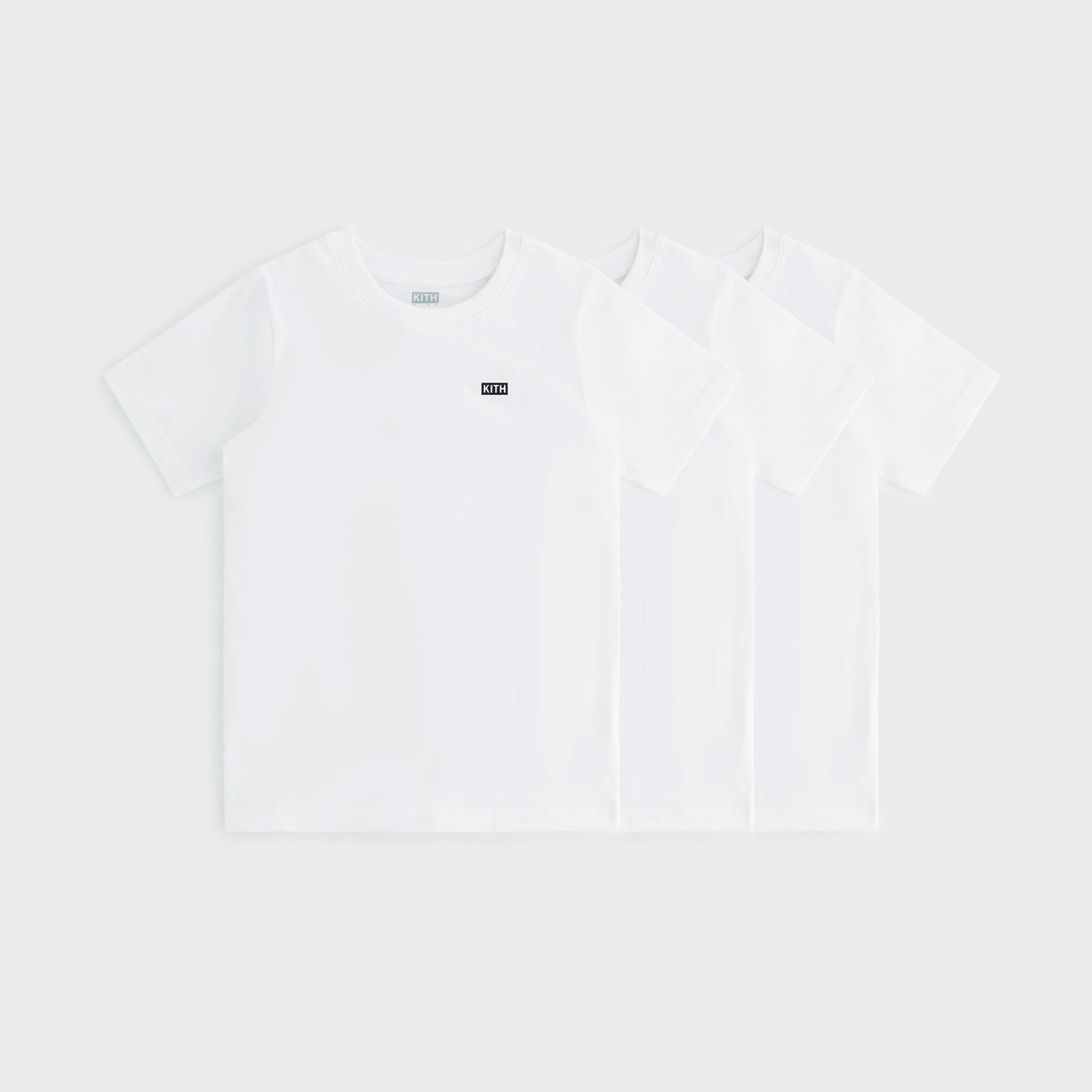 Kids Kith Kith Kids 3-Pack Short Sleeve Tee - White