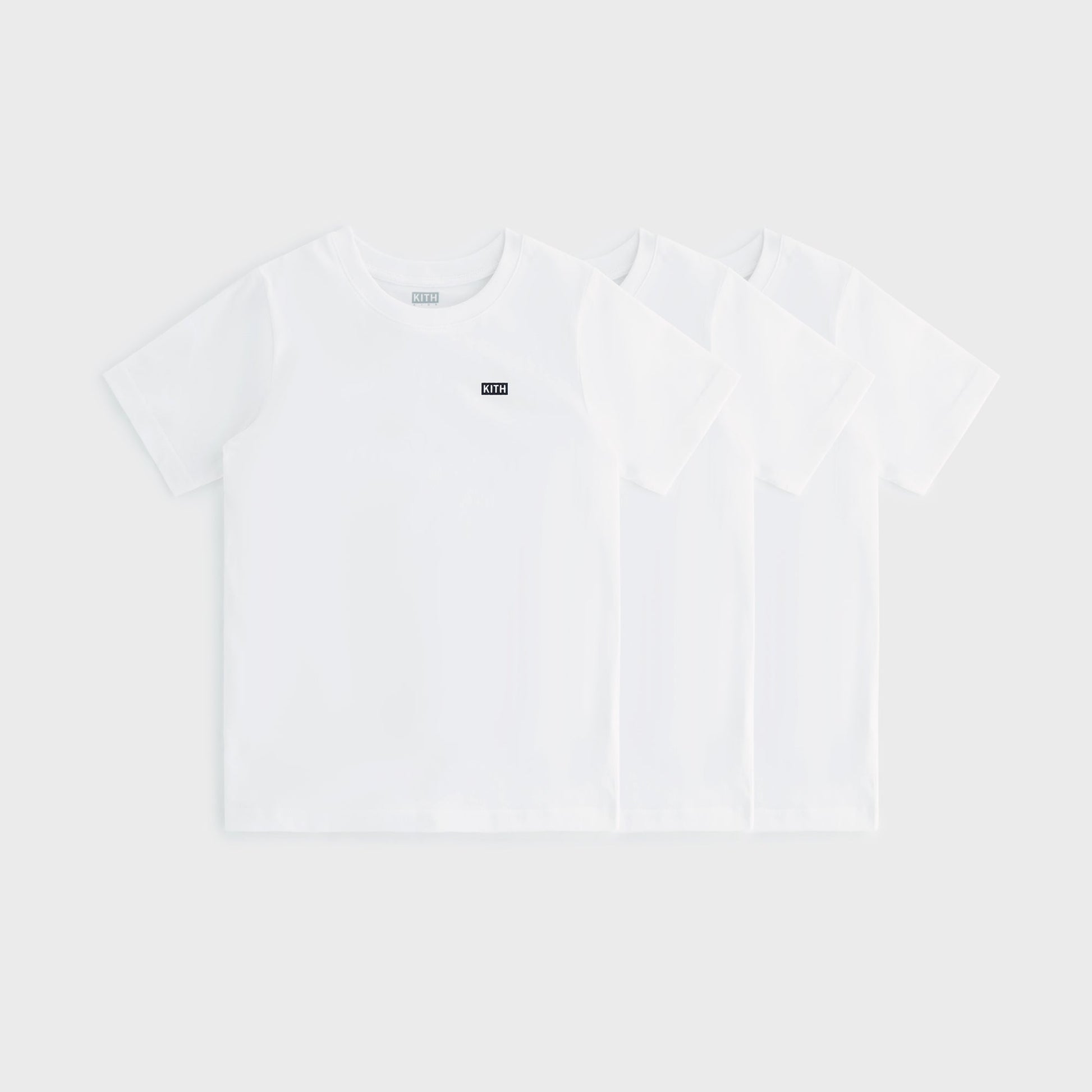 Kids Kith Kith Kids 3-Pack Short Sleeve Tee - White