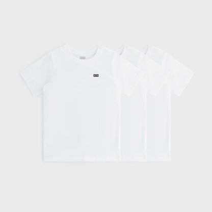 Kids Kith Kith Kids 3-Pack Short Sleeve Tee - White