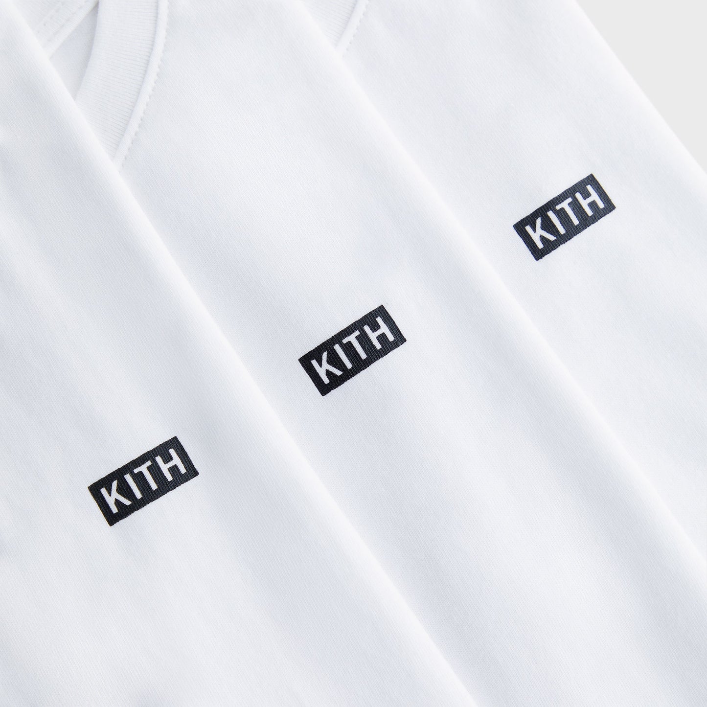 Kids Kith Kith Kids 3-Pack Short Sleeve Tee - White