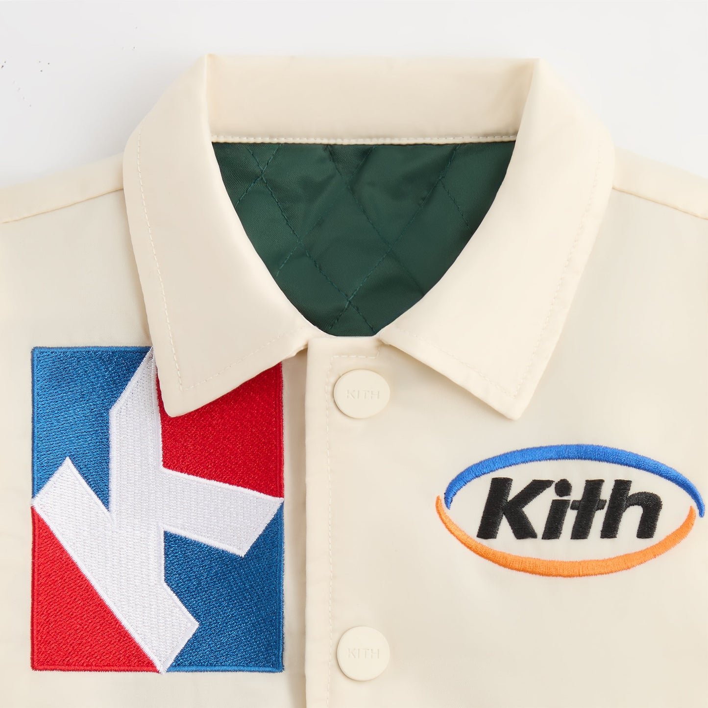 Kids Kith Kith Baby Coaches Jacket - Sandrift