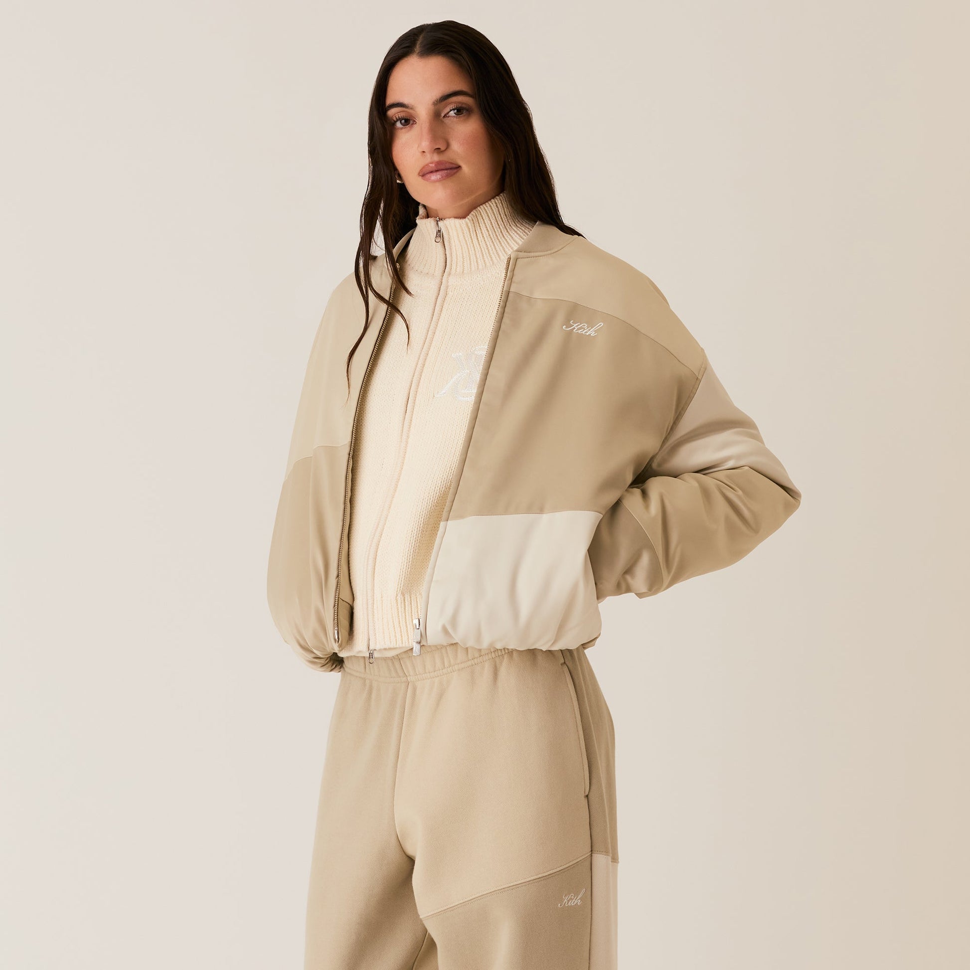 Women Kith Kith Women Toshi II Patchwork Bomber - Venture