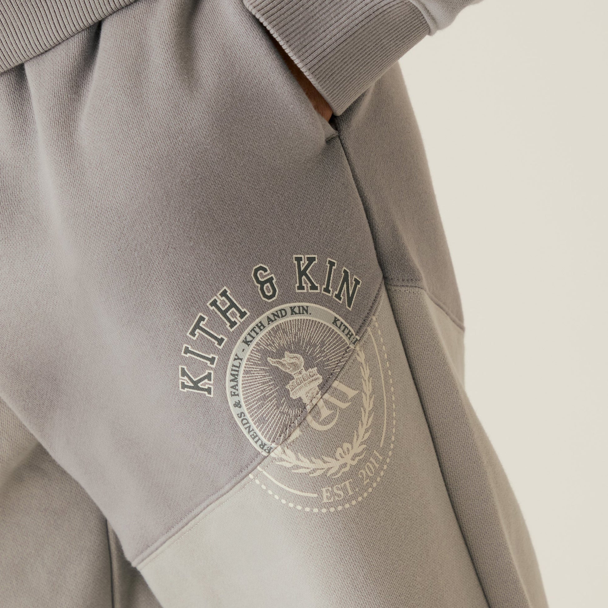 Women Kith Kith Women Chelsea III Patchwork Sweatpant - Statue