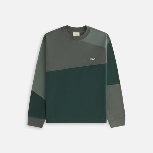Women Kith Kith Women Patchwork Oversized Sonoma Long Sleeve - Stadium