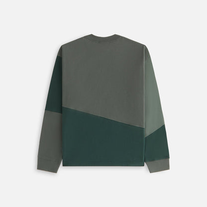 Women Kith Kith Women Patchwork Oversized Sonoma Long Sleeve - Stadium