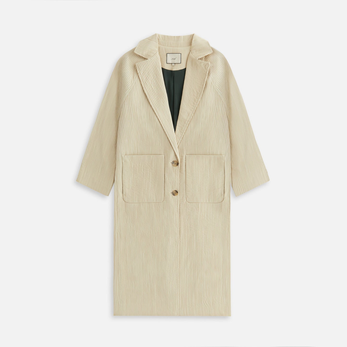 Women Kith Kith Women Rory Pleated Coat - Oxide