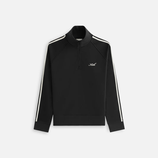 Women Kith Kith Women Everly Tricot Track Quarter Zip - Black