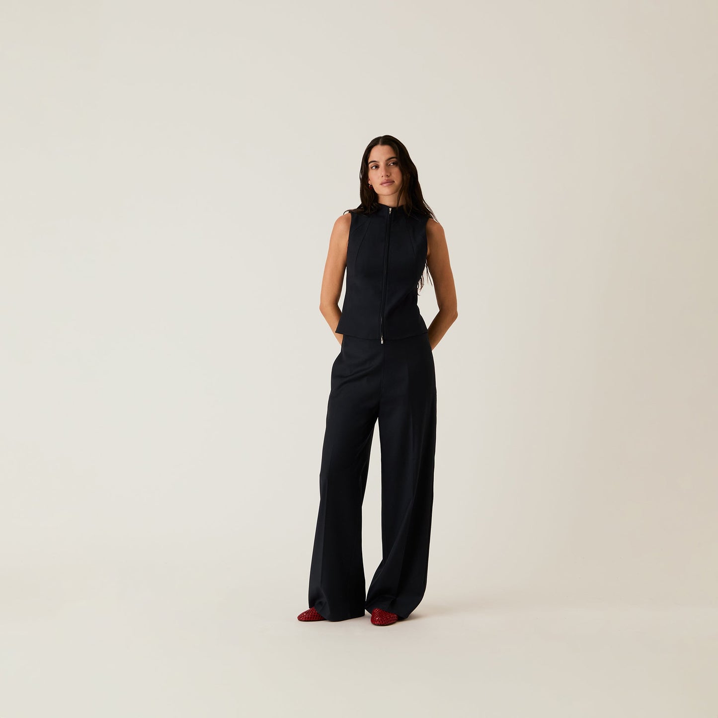 Women Kith Kith Women Petra Suiting Track Trouser - Nocturnal