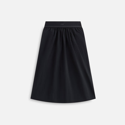 Women Kith Kith Women Nadine Nylon Maxi Skirt - Black