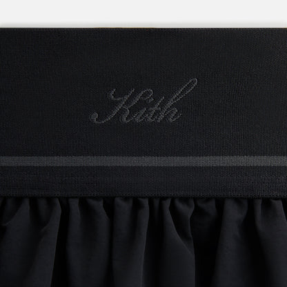 Women Kith Kith Women Nadine Nylon Maxi Skirt - Black
