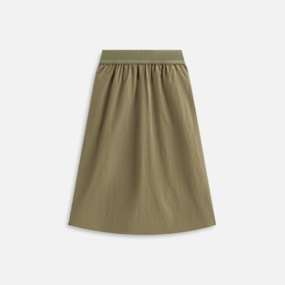 Women Kith Kith Women Nadine Nylon Maxi Skirt - Canopy
