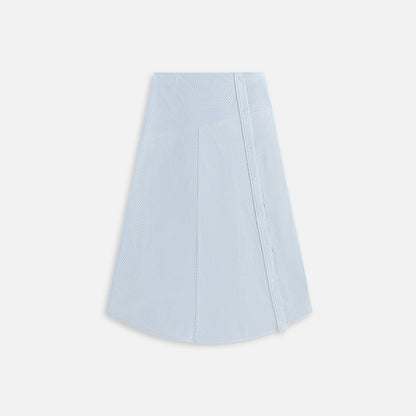 Women Kith Kith Women Estella Patchwork Maxi Skirt - Kyanite