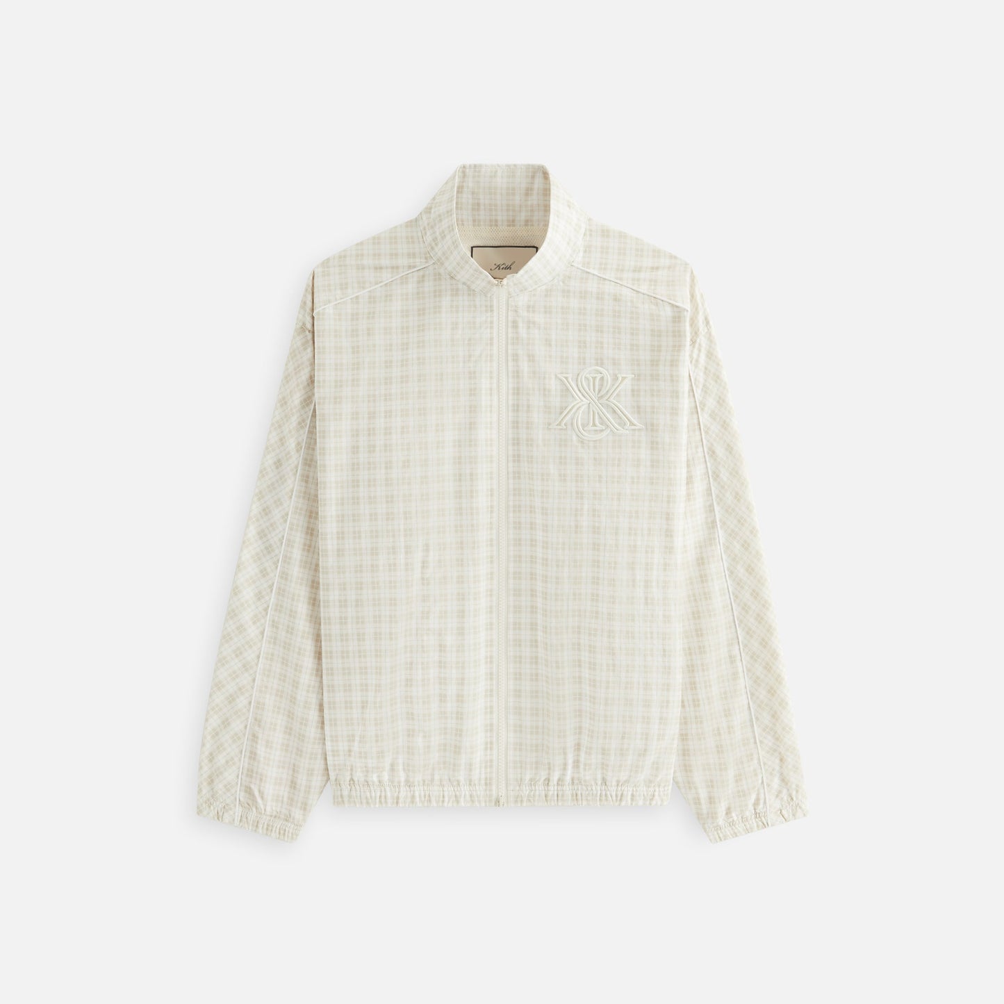 Women Kith Kith Women Azariah Check Track Jacket- White