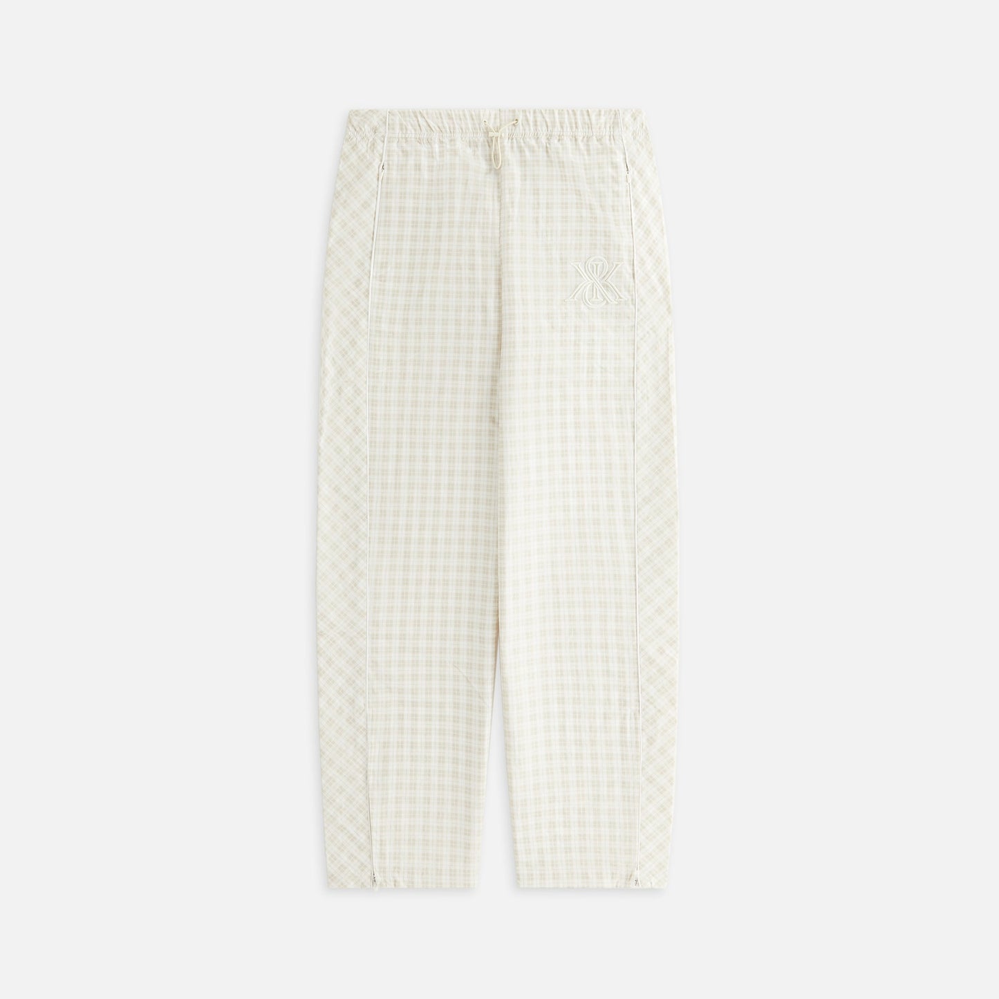 Women Kith Kith Women Azariah Check Track Pant - White