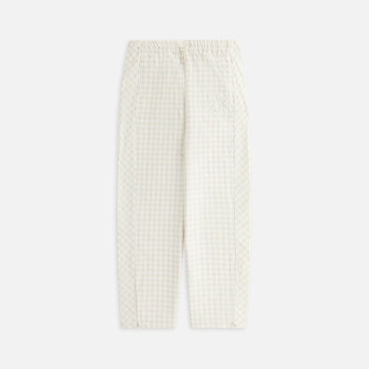 Women Kith Kith Women Azariah Check Track Pant - White