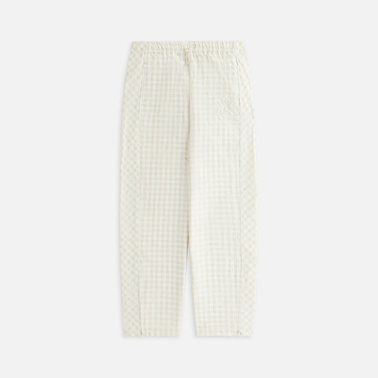 Women Kith Kith Women Azariah Check Track Pant - White