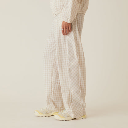 Women Kith Kith Women Azariah Check Track Pant - White