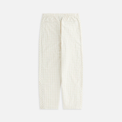 Women Kith Kith Women Azariah Check Track Pant - White