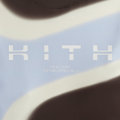 Women Kith Kith Women Aerosol Ridley Tech Long Sleeve - Kyanite