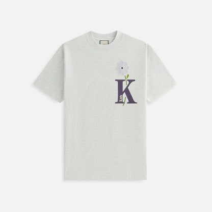 Women Kith Kith Women Flocked Bouquet Vintage Tee - Light Heather Grey