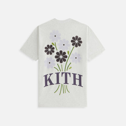 Women Kith Kith Women Flocked Bouquet Vintage Tee - Light Heather Grey