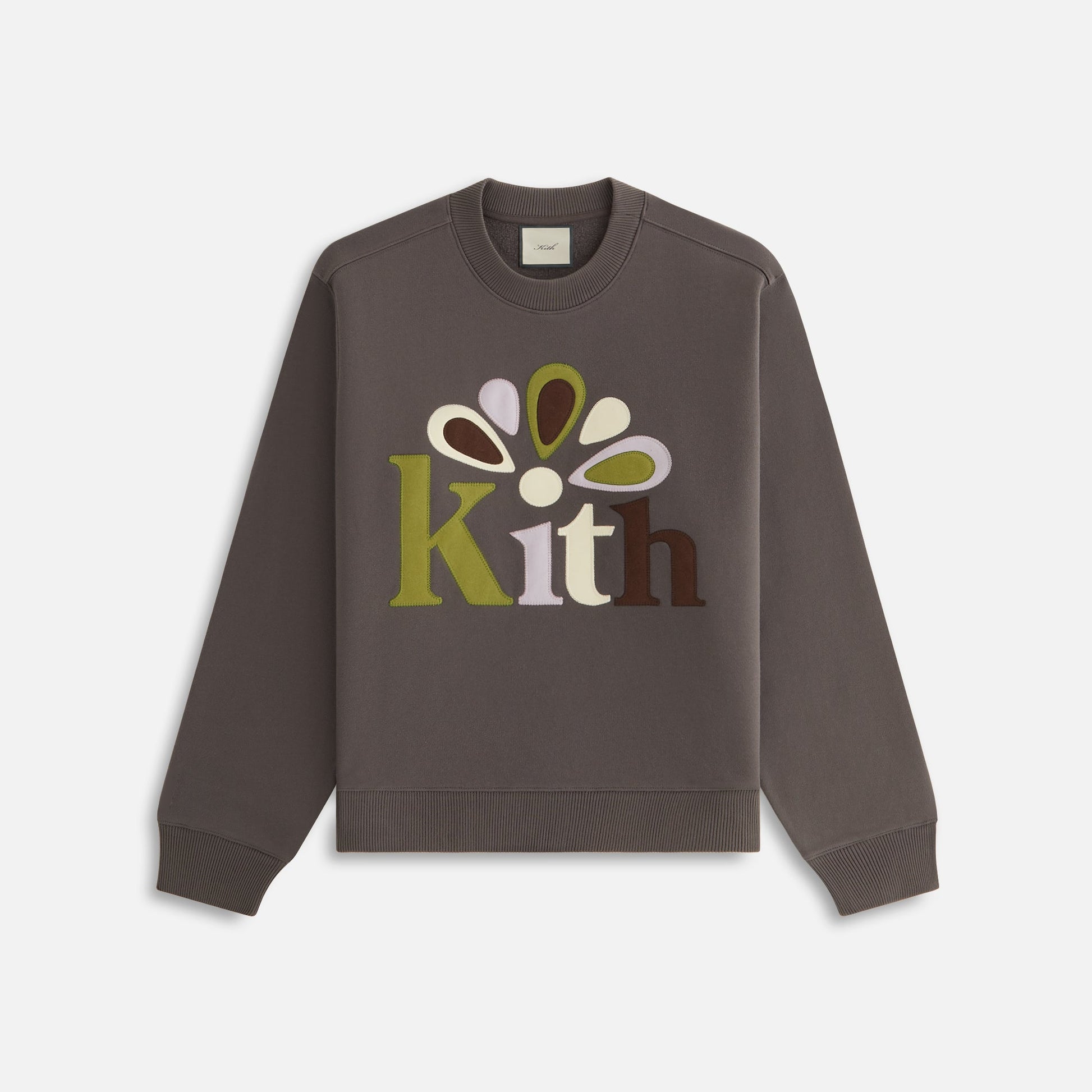 Women Kith Kith Women Ashwin Applique Crewneck - Hematite