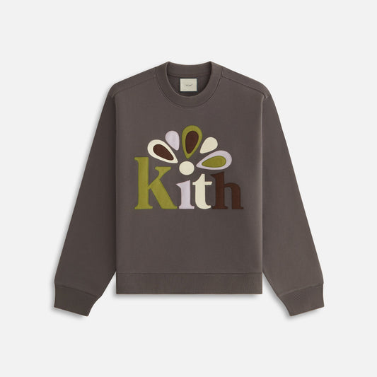 Women Kith Kith Women Ashwin Applique Crewneck - Hematite