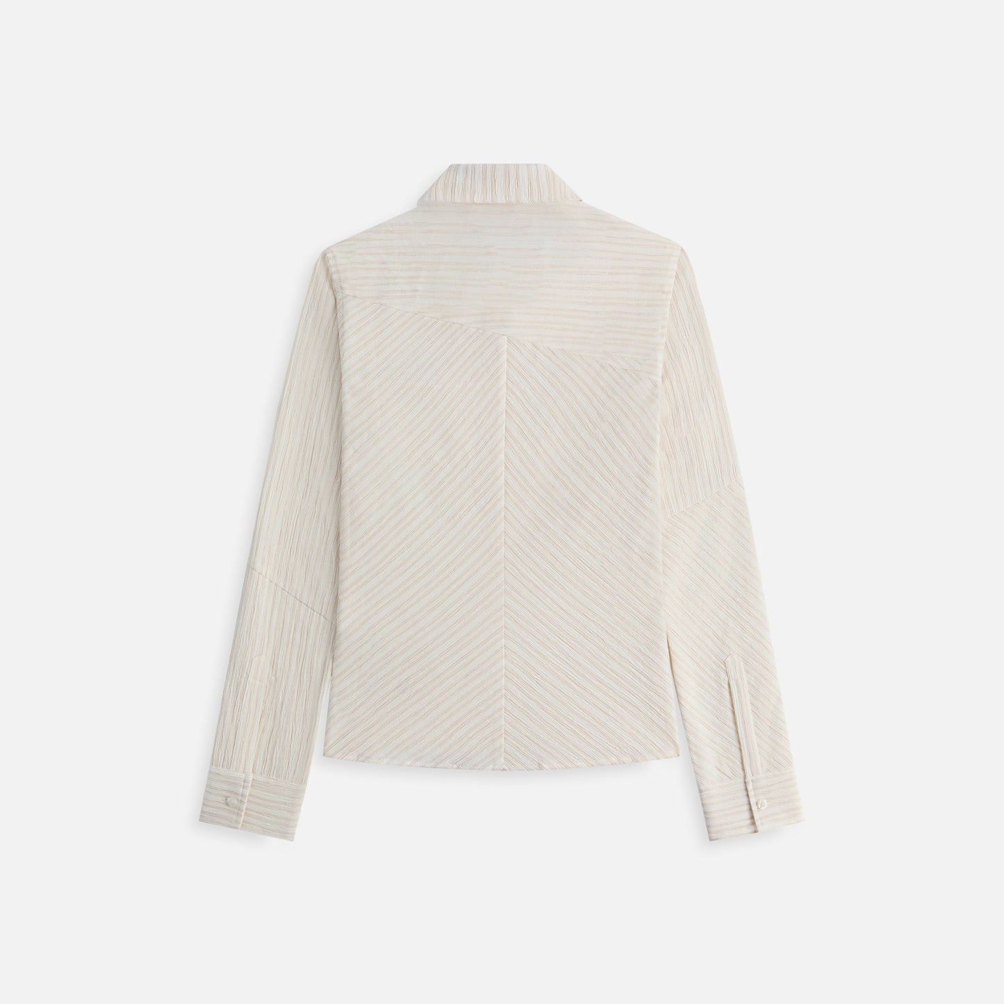 Women Kith Kith Women Ella Patchwork Fitted Shirt - Oxide