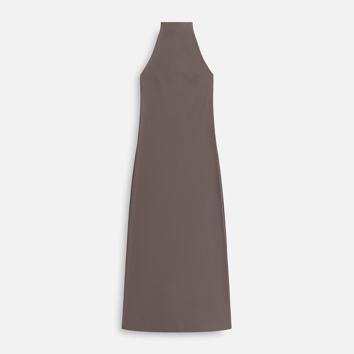 Women Kith Kith Women Harley Halter Maxi Dress - Hematite