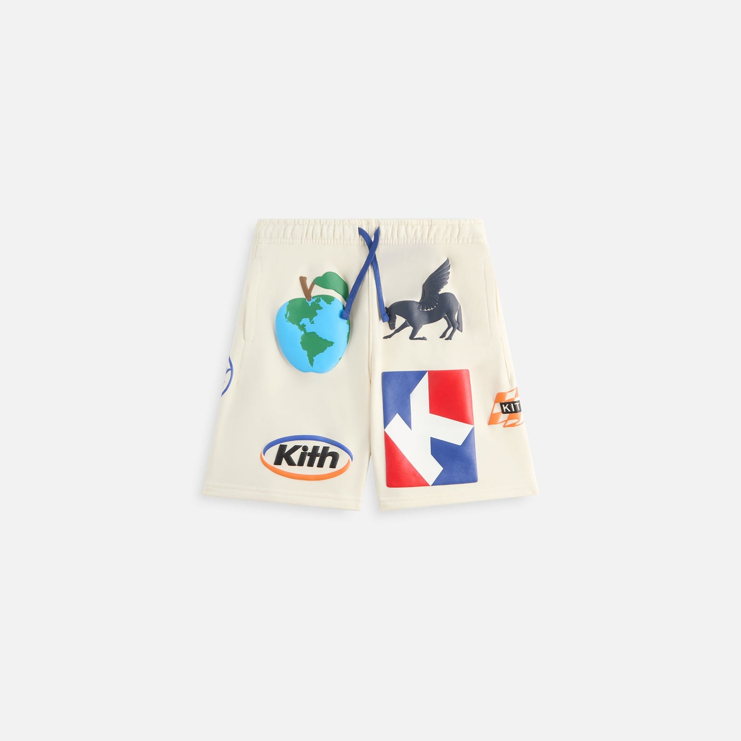 Kids Kith Kith Kids Logo Nelson Short - Sandrift