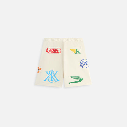 Kids Kith Kith Kids Logo Nelson Short - Sandrift