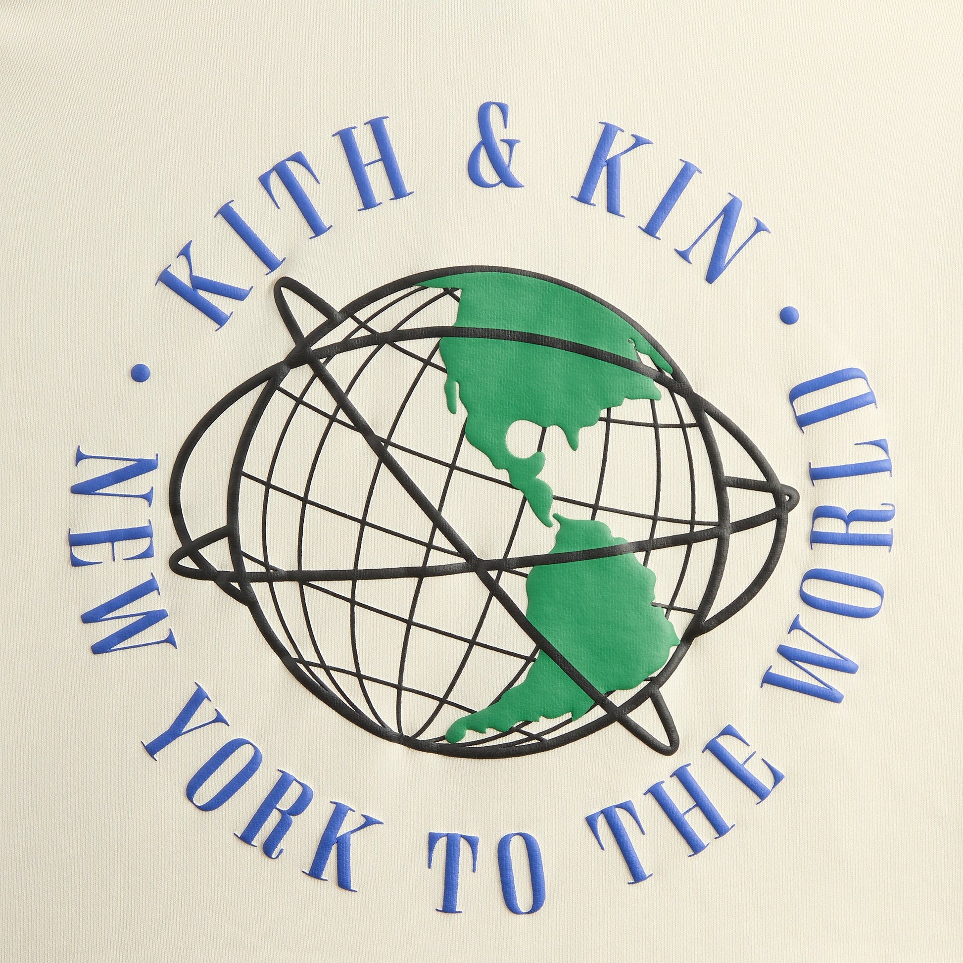 Kids Kith Kith Kids Logo Hunter Pullover - Sandrift