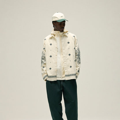 Men Kith Kith Raw Hem Denim Apollo Shirt - Stadium