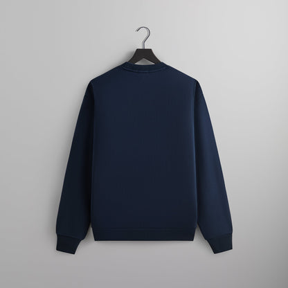Men Kith Kith Flight Logo Nelson Crewneck - Nocturnal