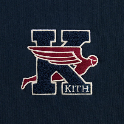 Men Kith Kith Flight Logo Nelson Crewneck - Nocturnal
