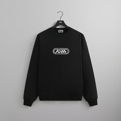 Men Kith Kith Vortex Logo Nelson Crewneck - Black