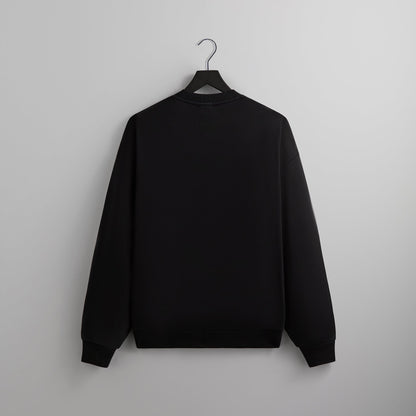 Men Kith Kith Vortex Logo Nelson Crewneck - Black