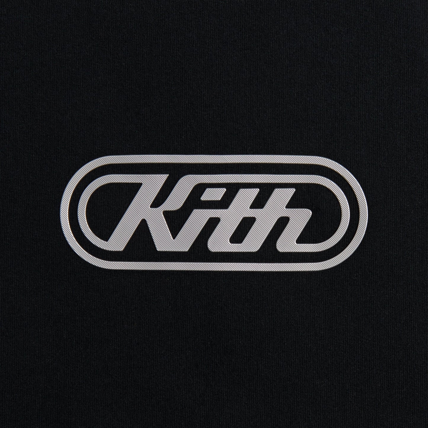 Men Kith Kith Vortex Logo Nelson Crewneck - Black