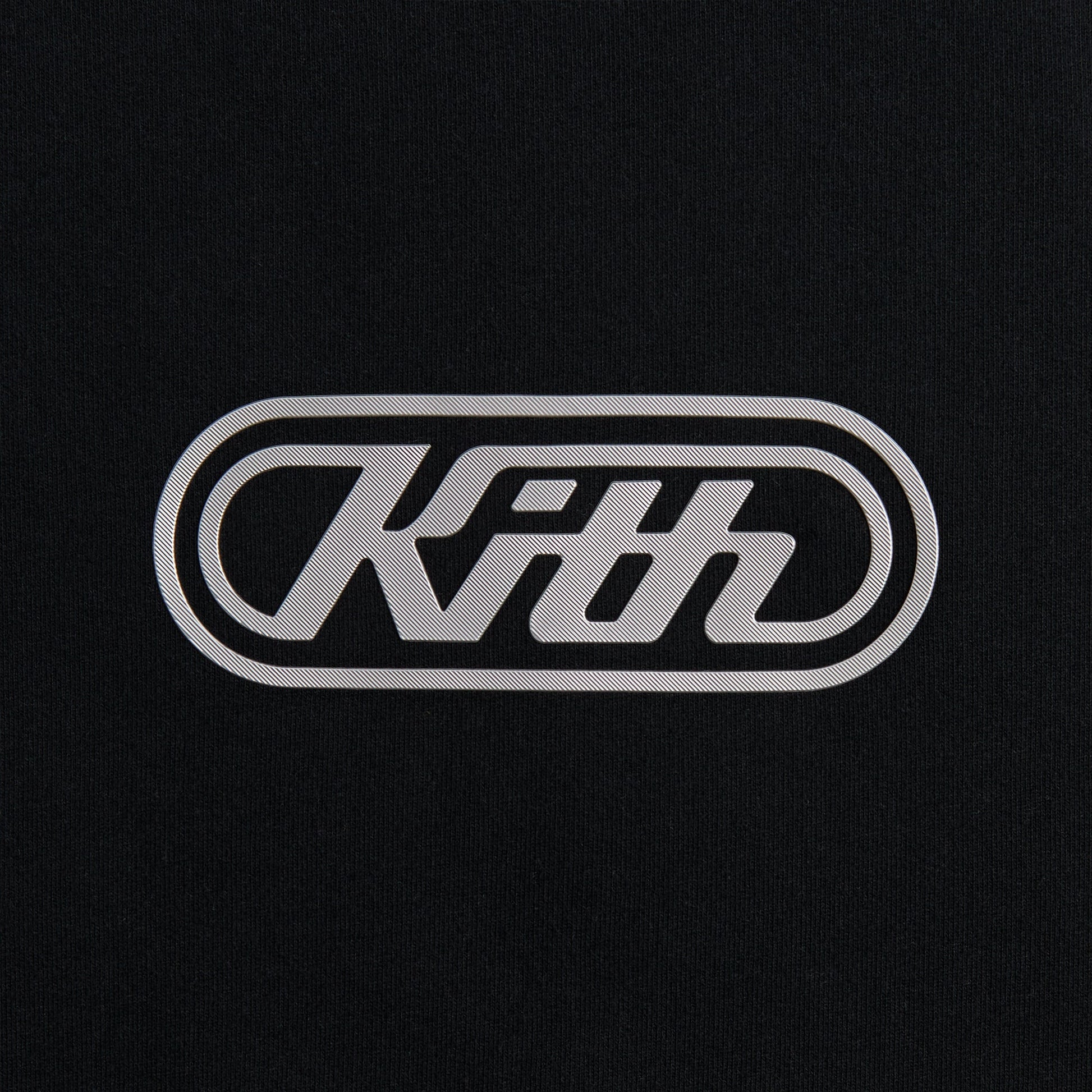 Men Kith Kith Vortex Logo Nelson Crewneck - Black