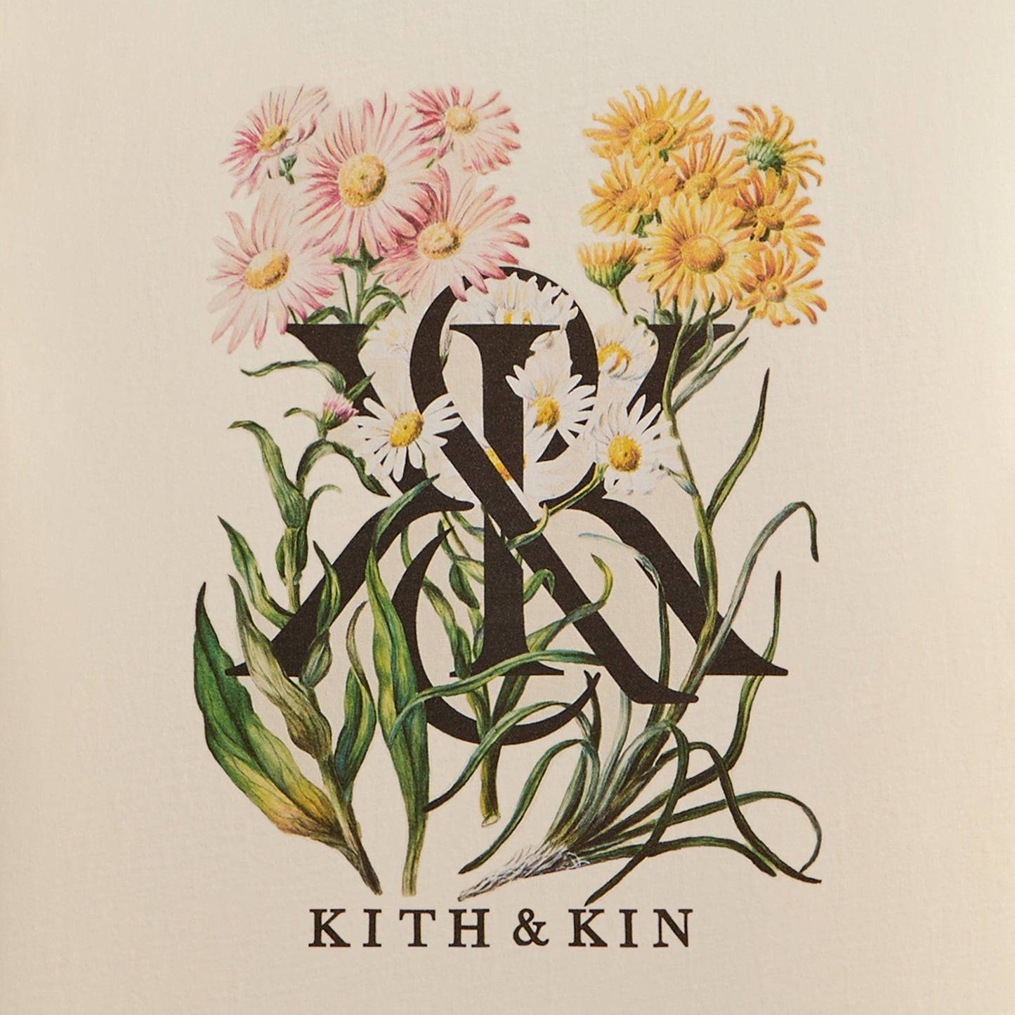 Men Kith Kith K&K Daisy Vintage Tee - Sandrift