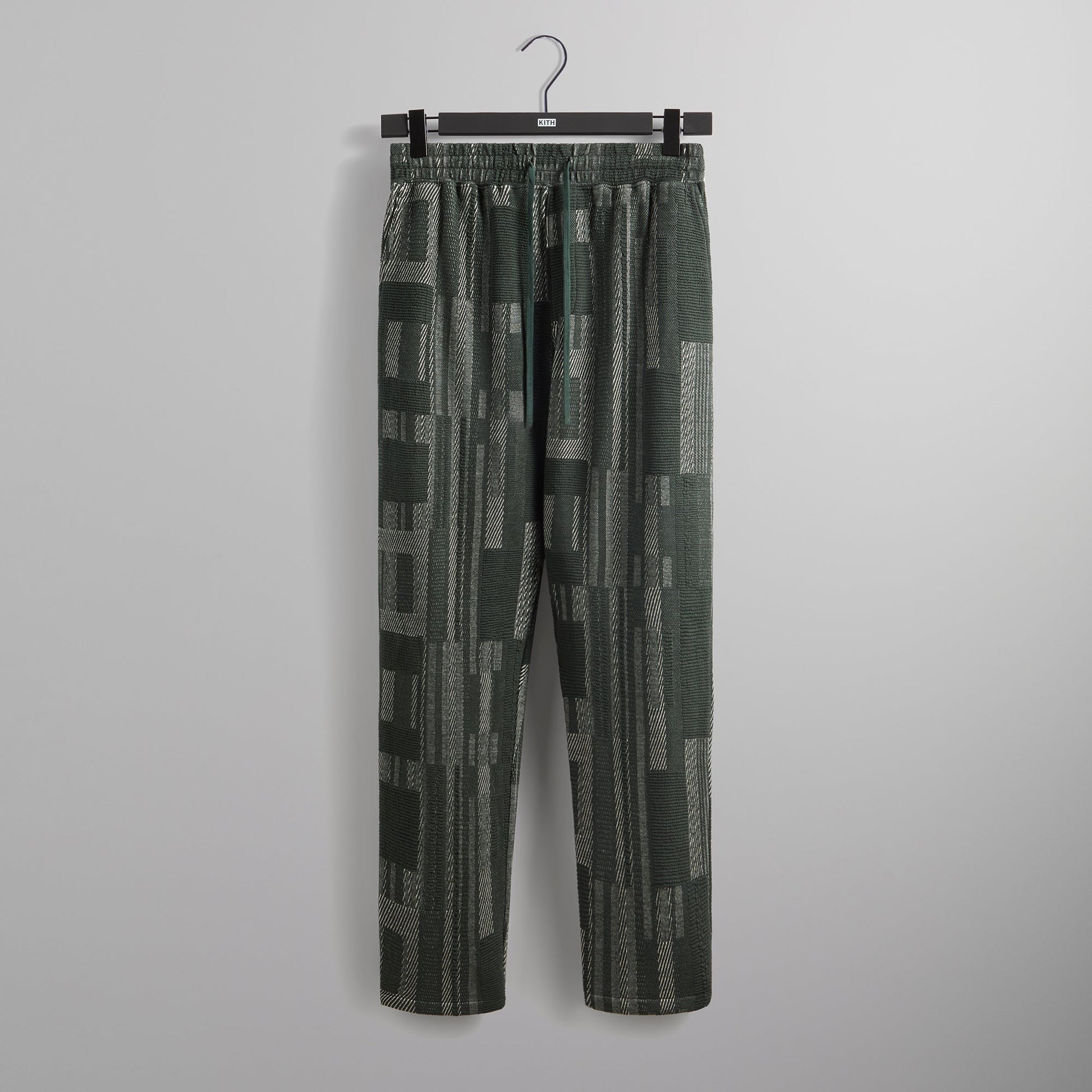 Men Kith Kith Geometric Knit Elmhurst Pant - Stadium