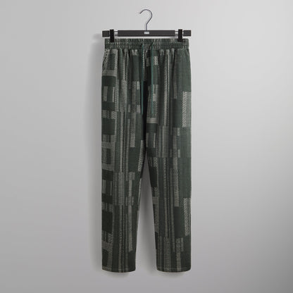 Men Kith Kith Geometric Knit Elmhurst Pant - Stadium